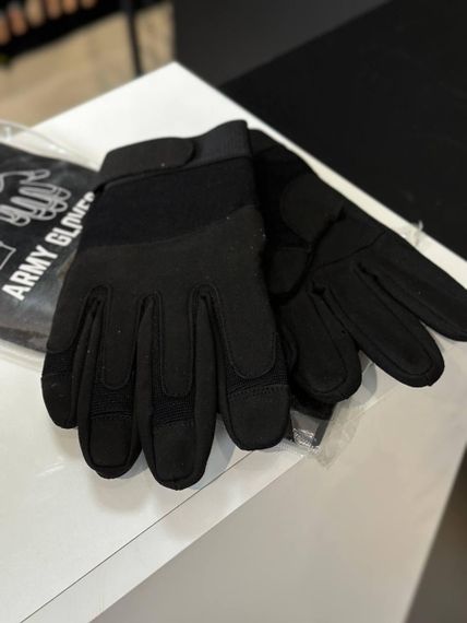 Тактичні рукавиці Mil-Tec Army - Black