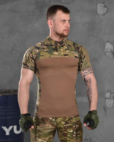ФУТБОЛКА БОЕВАЯ ESDY TACTICAL FROG T-SHIRT MULTICAM ВТ6044