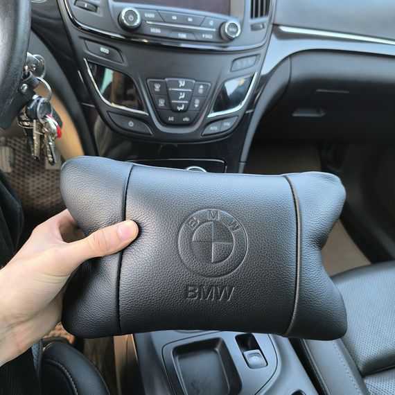 Оригінальний подарунок автомобілісту BMW, Комфортна подушка підголівник для автомобіля TM-35 | Зображення 4