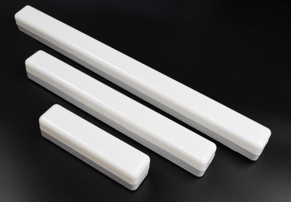 Сучасний довгий світильник стельовий LED для кімнати кухні ванної 26016 Білий 40х5х5 см. | Зображення 2