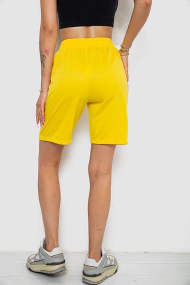 Шорты женские 238R7164 -уценка, цвет Желтый | Зображення 3