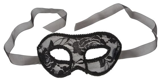 Маска на глаза - 2480271 Cottelli Collection Lace Eye Mask Black Sex Aura | Зображення 2
