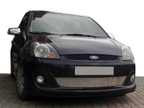 Передний бампер 2005-2008 (накладка, под покраску) для Ford Fiesta 2002-2008 гг.