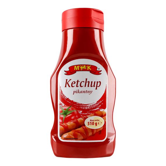 Кетчуп томатный пикантный MK Pikantny, 510 г, Польша, острый, к мясу и шашлыку
