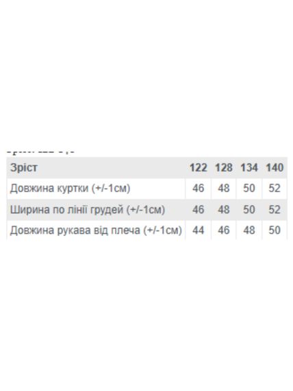 Демісезонна підліткова куртка (оверсайз) однотонна Носи своє 134 Чорний (p-18209-215407) | Зображення 5