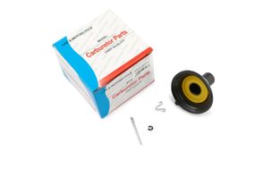 Мембрана карбюратора (з заслінкою) 4T GY6 50 (Ø16 mm, основна + голка) CK