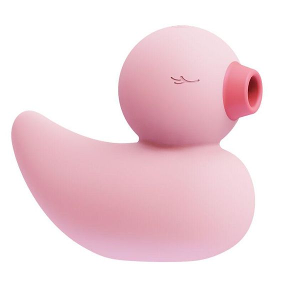 Вакуумний вібратор-качечка CuteVibe Ducky Pink Sex Aura | Зображення 2