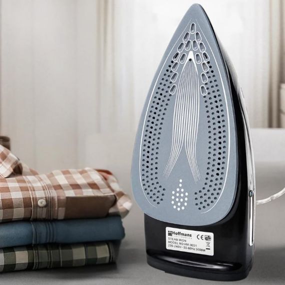 Праска Hoffmans HM-9021 3000W • Парова праска з керамічною підошвою функцією авто відключення та потужним паровим ударом | Зображення 2