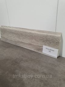 Плинтус ПВХ Grun Holz 2500*70*22мм Ясень Дриаде 762