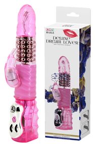 Вибратор с стимулятором клитора и функцией ротации BAILE - DELUXE DREAM LOVER, BW-020031 sexstyle