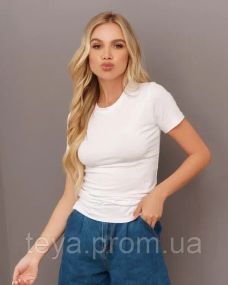 Футболка для жінок колір білий розміри L, XL FI_002508