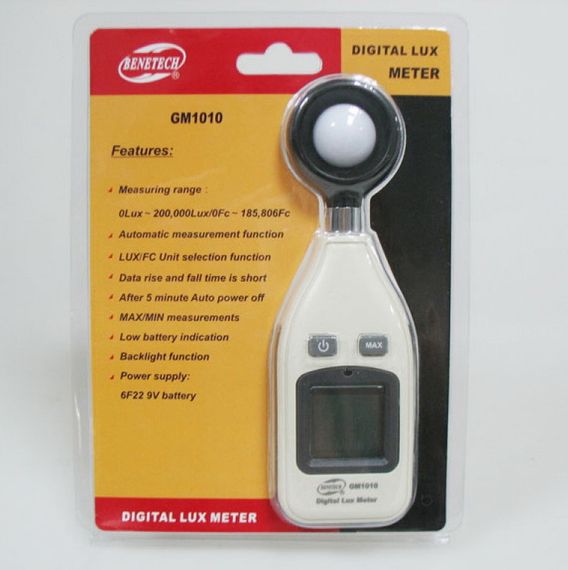 Люксметр 200000 Lux BENETECH GM1010 | Зображення 1