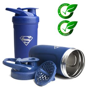 Шейкер спортивний SmartShake Reforce 900ml DC Superman (Original)