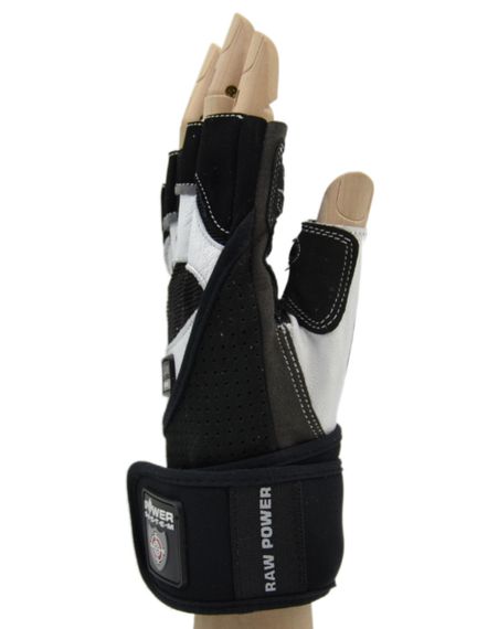 Рукавички для фітнесу Power System PS-2850 Raw Power Black/White L | Зображення 2