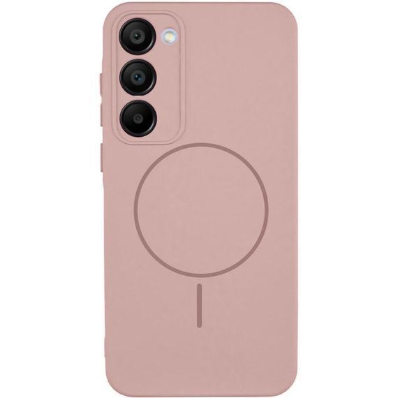 Чехол Silicone Cover Lakshmi Full Camera (AA) with Magnetic Fit для Xiaomi Redmi 15 (EU) Розовый / Pink Sand