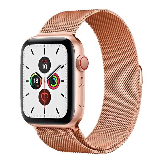 Ремінець для Apple Watch Milanese Loop 42/44/45/49 mm Колір Wine Red | Зображення 4