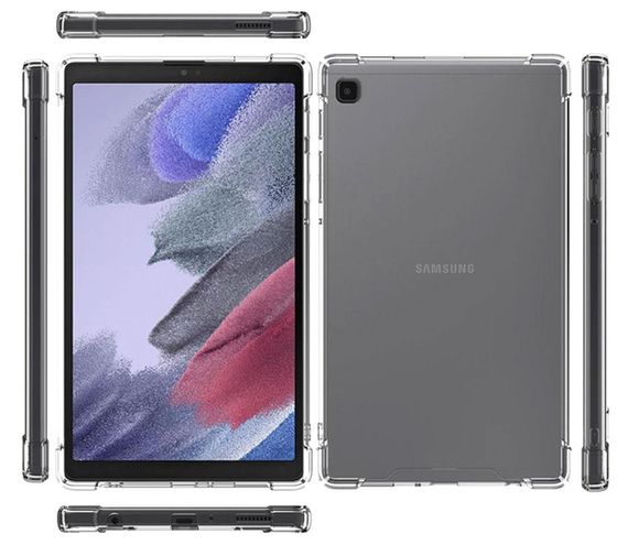 Силиконовый чехол бампер Primolux Silicone для планшета Samsung Galaxy Tab A7 Lite 8.7" 2021 - Clear | Зображення 4