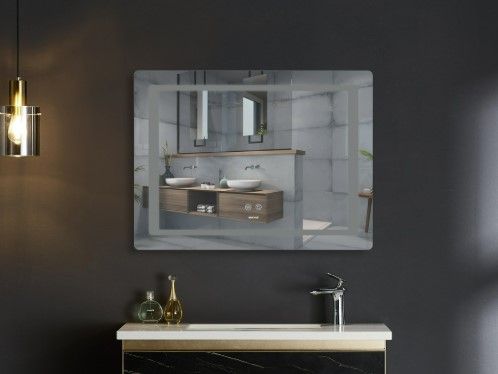 Дзеркало Mixxus STYLE MR13-80x60-REVERSE з LED Touch, Anti-fog, димером, регулюванням яскравості (MI6666) | Зображення 2