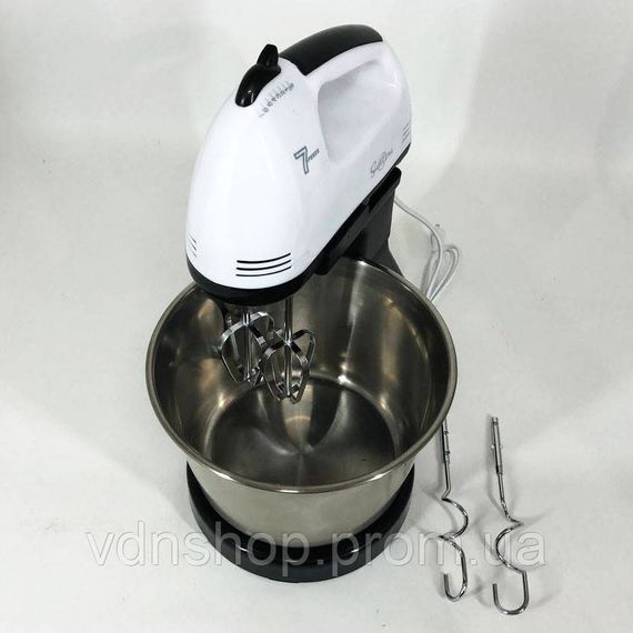 Миксер с насадкой для взбивания сливок Suntera SMX-504 300 Вт, Ручной миксер для приготовления теста QZ-38 | Зображення 8