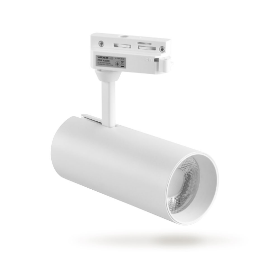 LED Світильник трековий 20W 4100К 220V білий VL-TR04-204W Videx | Зображення 2
