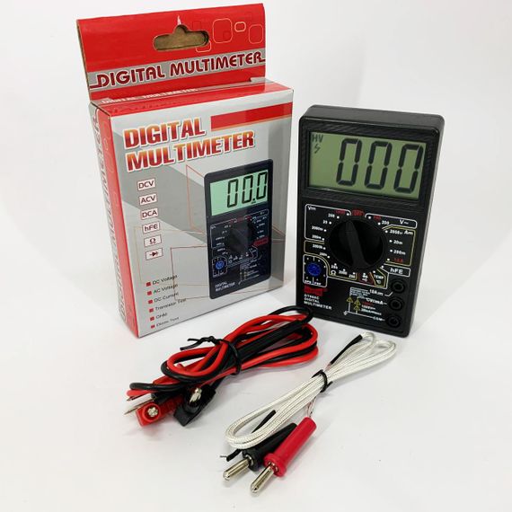 Мультиметр індикатор напруги, Портативний мультиметр для домашніх майстрів, Точний тестер напруги GM-46 | Зображення 1