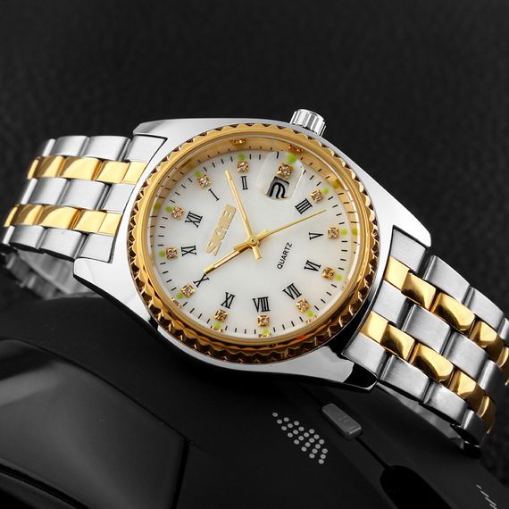 Skmei 9098WT-B White Men | Зображення 2