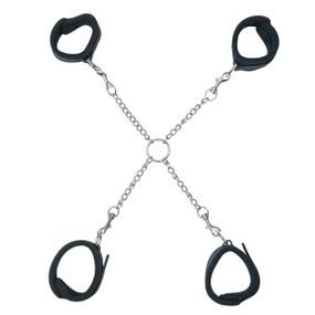 Крестовина Punishment - Hog-Tie – Black sexstyle