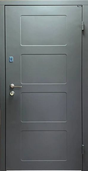 Двері вхідні Портала Metallic grey серія STREET Termo Art1 Metallic grey