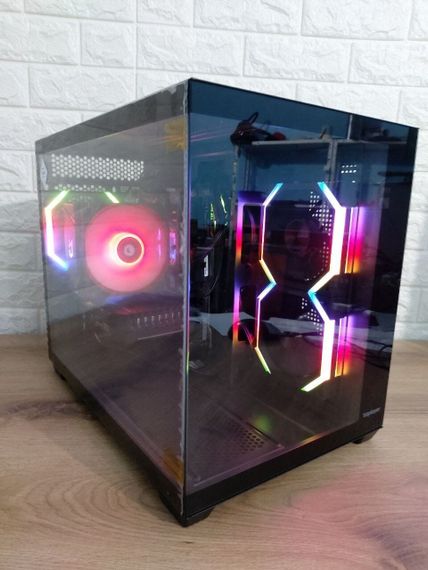 Ігровий ПК 1stPlayer BV6 Tower / Intel Core i5-8400 (6 ядер по 2.8 - 4.0 GHz) / 16 GB DDR4 / 256 GB SSD M.2 + 512 GB SSD / nVidia GeForce GTX 1660 Super, 6 GB GDDR6, 192-bit / 500W / Windows 11 Pro б/в | Зображення 1