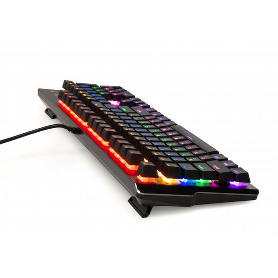Клавіатура Vinga KBGM160 LED Outemu Blue USB Black (KBGM160 Black) | Зображення 6