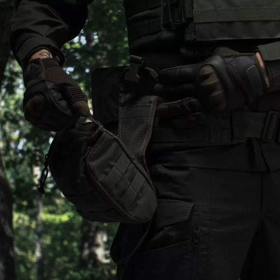 Підсумок аптечка Ukrarmor PRO Олива, тактична аптечка IFAK Cordura 1000 MOLLE, укрармор ЗСУ, військових | Зображення 3