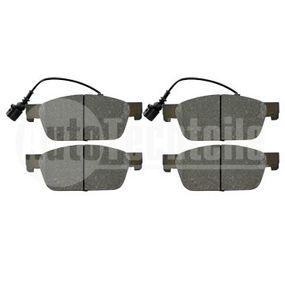 Колодки тормозные передние VW T5 09-(R17), AutoTechteile, 369 8022, 13.0460-7286.2