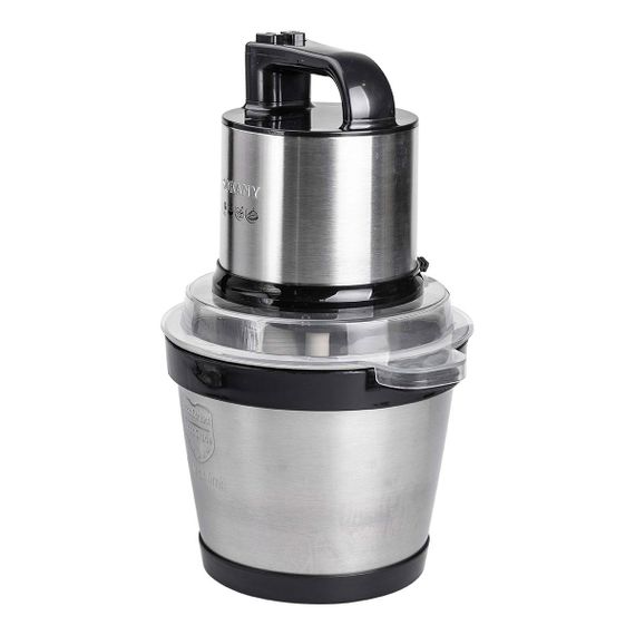 Чоппер измельчитель с чашей 3,5 литра мясорезка 4 лезвия нержавеющая сталь мясорубка Sokany SK-7028 | Зображення 2