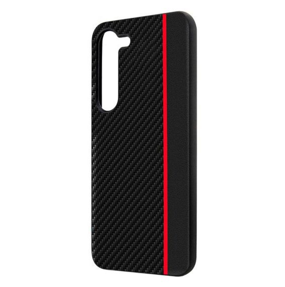 Чохол накладка Primolux CFC для Samsung Galaxy S23 Plus (SM-S916) - Black&Red | Зображення 3