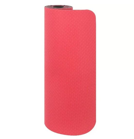 Килимок для йоги та фітнесу Power System PS-4060 TPE Yoga Mat Premium Red (183х61х0.6) (4060RD-0) | Зображення 7