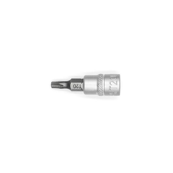 Головка торцева, 1/4IN, з насадкою TX20-HOLE, RED STRIPE | Зображення 1