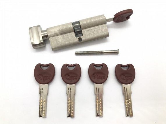 Циліндр (серцевина) Hisar ZCK-80 мм (45*35T) SN цинк