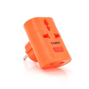 Розетка трійник універсальний Т подібний YT162, Orange, Q12