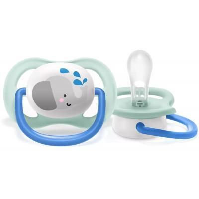 Пустышка Philips AVENT Ultra Air Animal для мальчиков 0-6 мес (SCF080/05) | Зображення 1