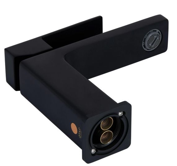 Змішувач для раковини Qtap Gemini QTGEM270BLM45674 Black Matt | Зображення 1