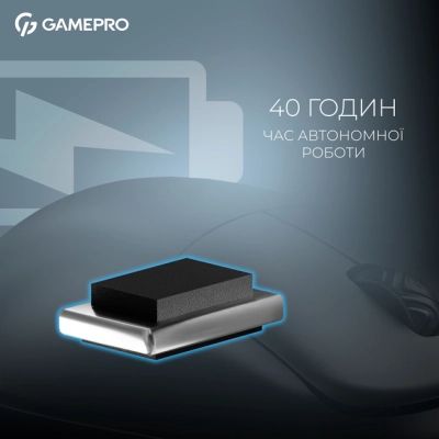 Мышка GamePro Asgard Loki Wireless/USB Black (GM022B) | Зображення 2