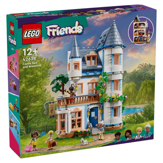 Конструктор LEGO Friends Замковый отель «Ночевка и завтрак» 42638