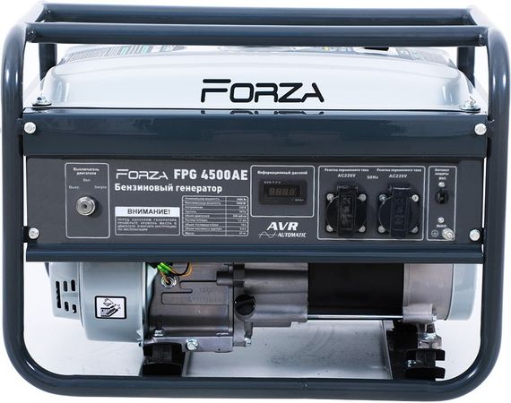Генератор FORZA FPG4500AE (2.8/3.0 кВт, ручний/електро старт)