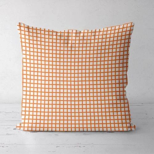 Подушка декоративна Soft Руда клітка 45x45 см (45PST_23O002)