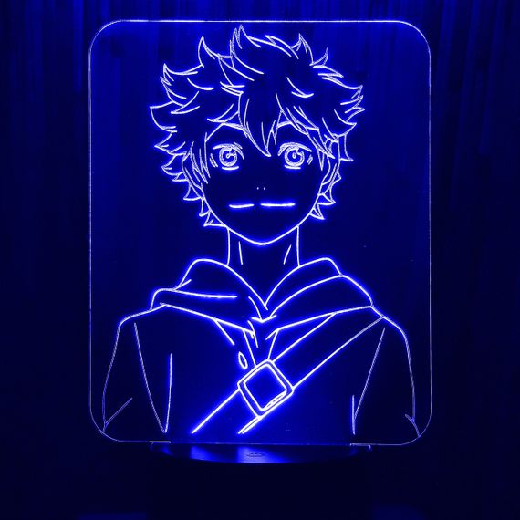 Акриловий світильник-нічник Хініта Шоє синій tty-n000338