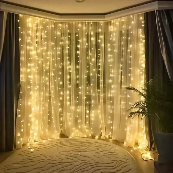 Світлодіодна гірлянда-водоспад 3x3 м 480LED XPRO (234560816_354) | Зображення 8
