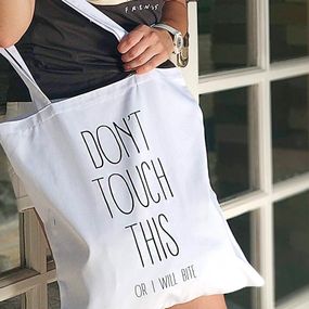 Эко сумка Market Don`t touch this (KOTM_19I014)