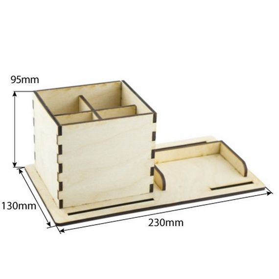 Настільний органайзер для письмового принаддя та візитівок FDPO-008 | Зображення 1