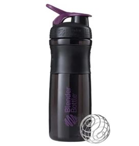 Шейкер спортивний BlenderBottle SportMixer Flip 28oz/820 мл Black/Plum (SM 28oz Black/Plum)