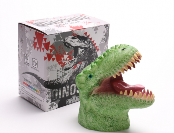 Силіконовий нічник 3DTOYSLAMP T-Rex 7 кольорів | Зображення 5